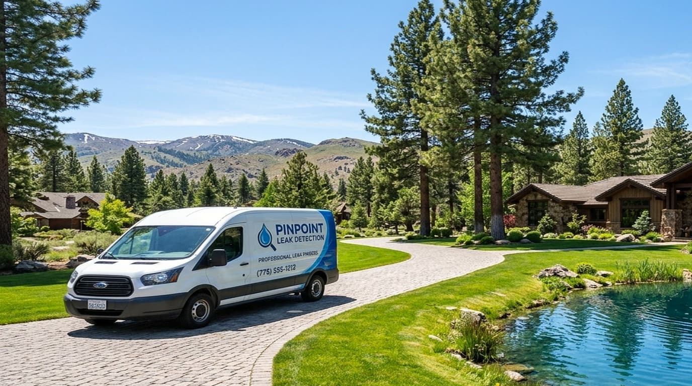 Mountain property leak detection and pipe freeze inspection in Verdi, NV