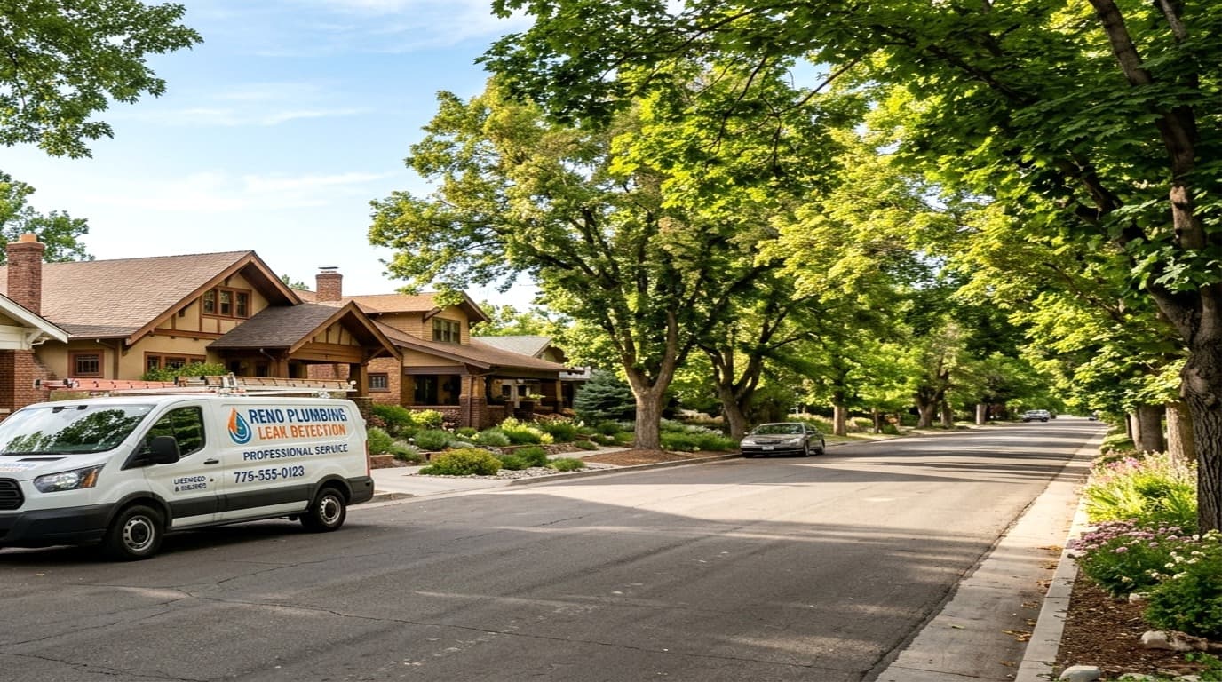 Plumbing leak detection specialist serving residential properties in Sun Valley, NV